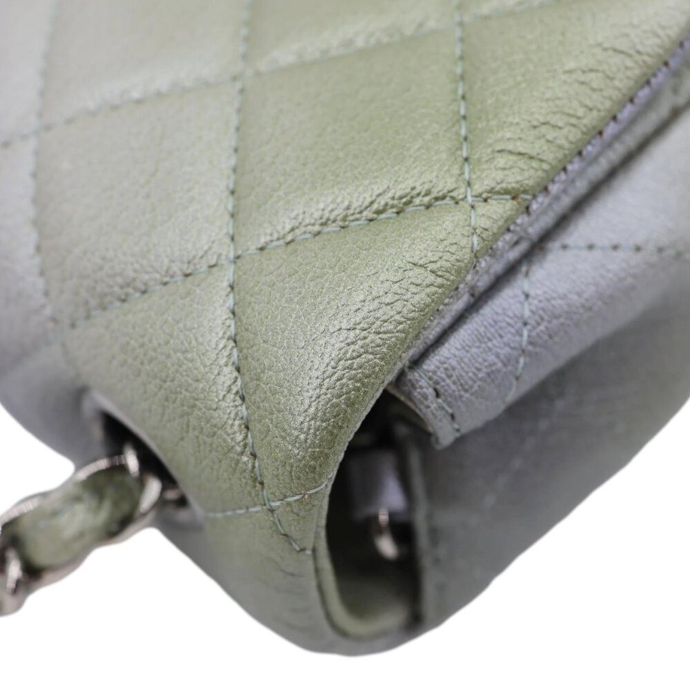 Chanel Classic Rectangular Flap Mini Quilted Irid… - image 10
